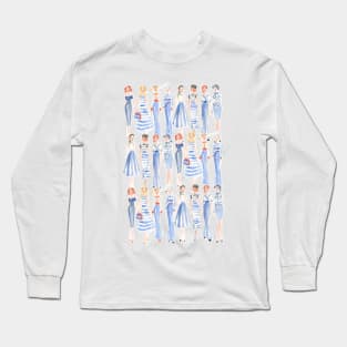 Nautical Style Long Sleeve T-Shirt